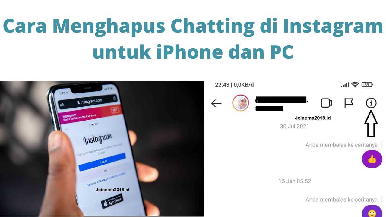 Cara Menghapus Chatting di Instagram untuk iPhone dan PC
