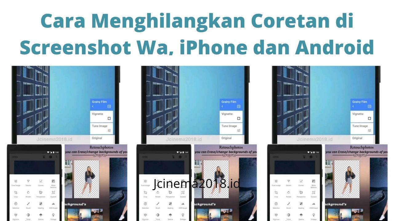 Cara Menghilangkan Coretan Di Screenshot Wa Iphone Android