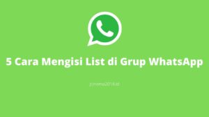 5 Cara Mengisi List Absen di WhatsApp