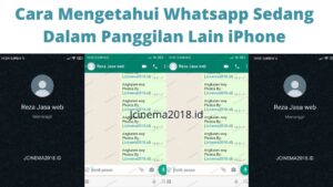 Cara Mengetahui Whatsapp sedang dalam Panggilan