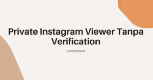 Private Instagram Viewer Tanpa Verification