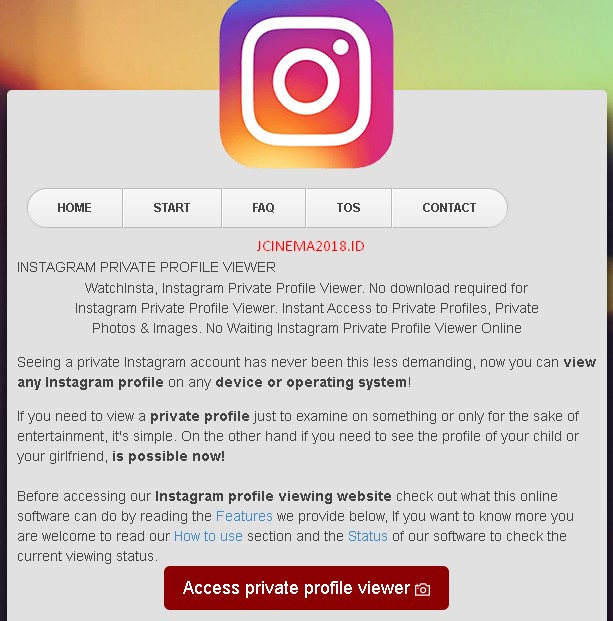 private instagram viewer tanpa verification with watchinsta